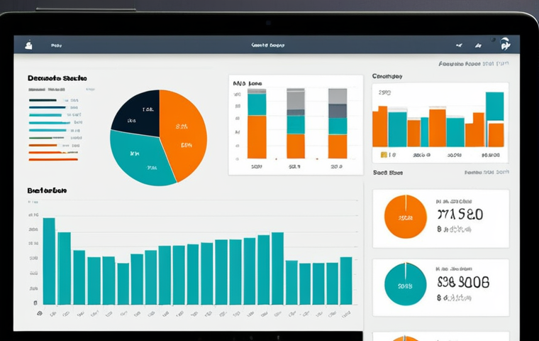 A clean and modern dashboard visualizing sales data for a Dutch company, featuring interactive charts and graphs with a focus on mobile responsiveness. Use a color palette that is easy on the eyes and professionally appropriate.